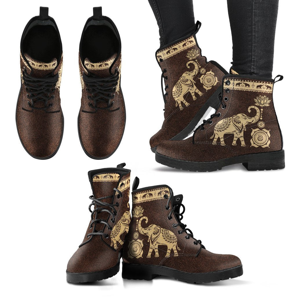 Lotus Elephant Boots - Simple