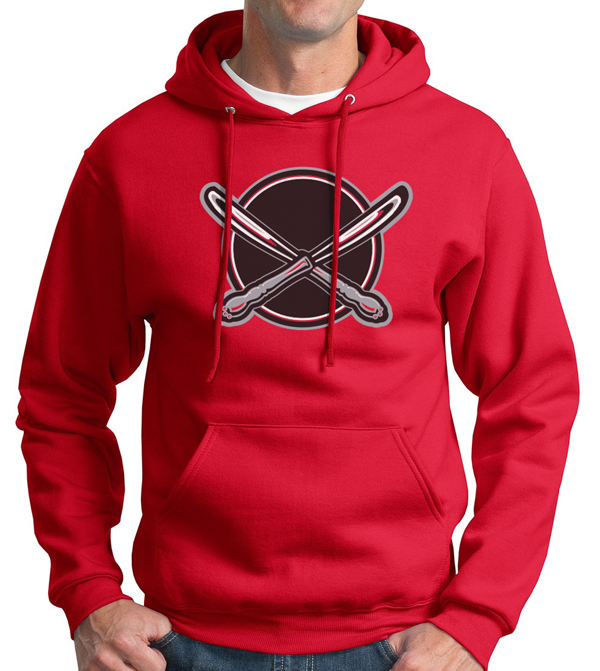 Sweatshirt Hoody, Red
