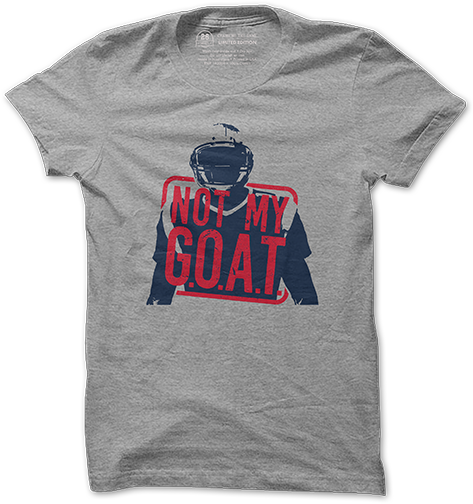 Special Edition: "Not My G.O.A.T." (Dark Heather Gray)