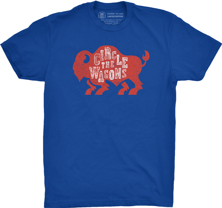 Buffalo Vol. 4, Shirt 20: "Circle the Wagons"