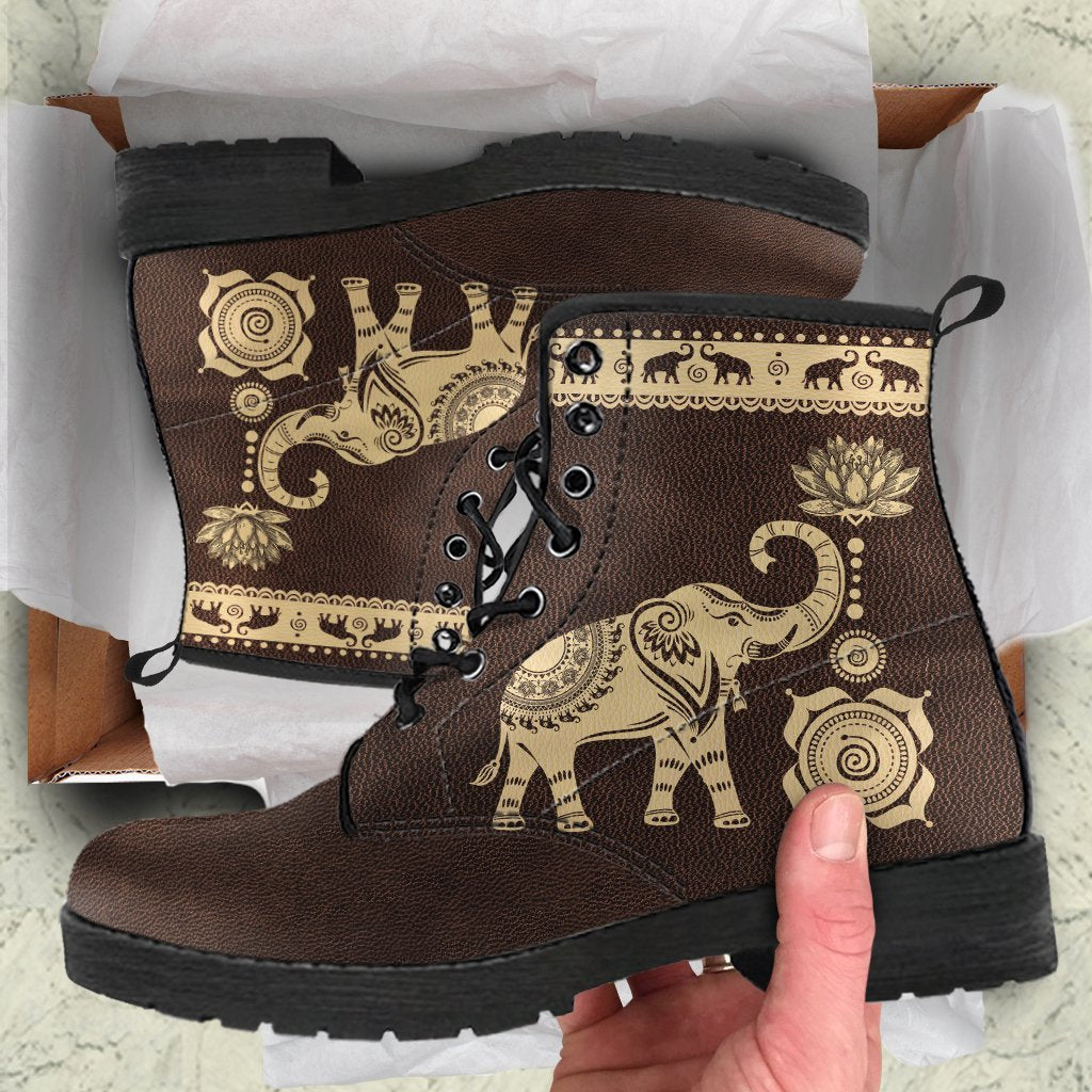 Lotus Elephant Boots - Simple