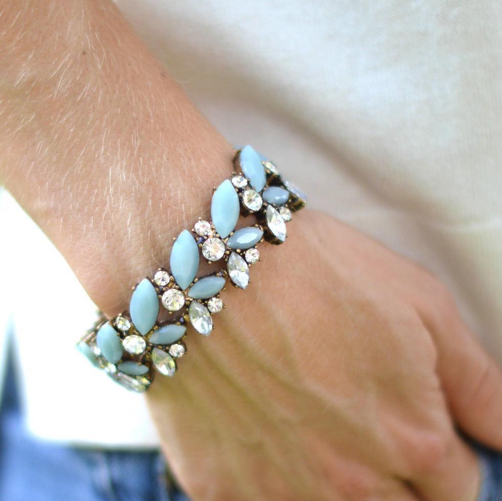 The Versaille Pale Blue Bracelet